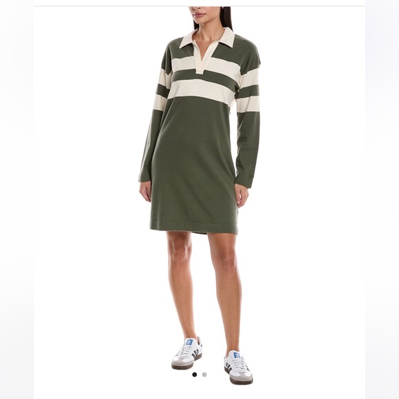 NWT Faherty Sport Jersey Polo Dress - Picture 5 of 8